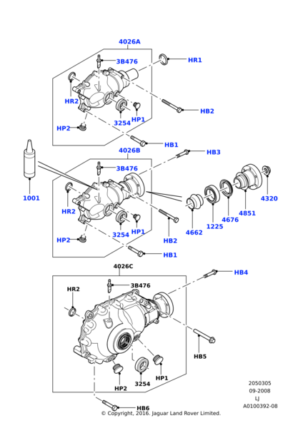 Ön Şaft Kaplin Bağlantı Civatası-Lr001193-/Freelander 2