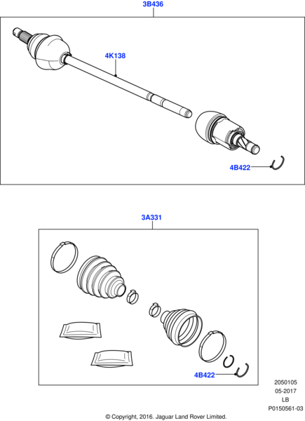 Aks Komple Arka ( R-L )-Lr001160 O-Lr014491-Lr025959-Lr024151-Lr061592-/Freelander 2
