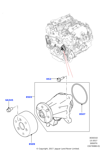 Devirdaim Kasnağı-Lr071880-Jde34943 (Jaguar)-/Range Rover New