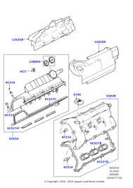 Külbütör Kapak Contası Sağ ( SET )-LR089050 E-LR041868-LR011220-AJ813595-AJ813020-C2D3527 (JAGUAR)-R.R.SPORT-DİSCO 4