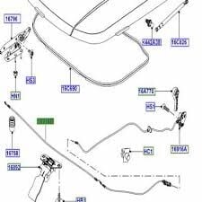 Kaput Açma Teli Orta-Fse000091 G-/Range Rover Sport-Discovery 3