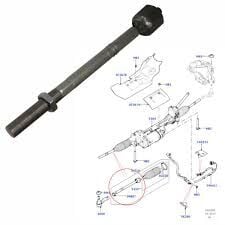 Rot Kolu ( R-L )-Lr026271 B-Lr097993-T4N11761 (Jaguar)-J9C7533 (Jaguar)-/Range Rover Evoque-Discovery Sport