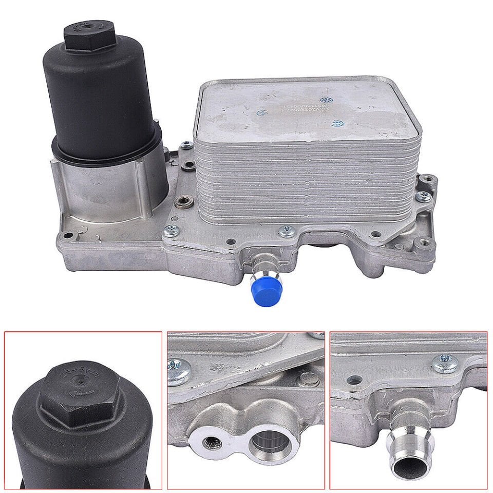 Yağ Soğutucu Komple ( Motor )-Lr022895 A-Lr113200-4.4 Dizel/Range Rover Sport-Range Rover New 2