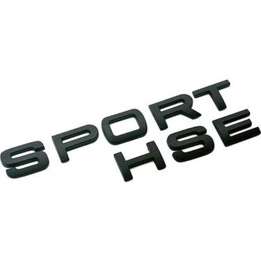 Bagaj Yazısı - Parlak Siyah (Sport Hse)-Lr020467 R.-Dah500120Mbj-Dam500500Mbj-Range Rover Sport