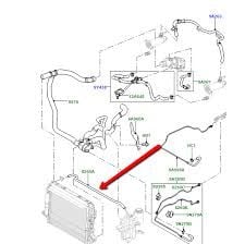 Genleşme Tank Hortumu-Pch501072-2.7/Range Rover Sport