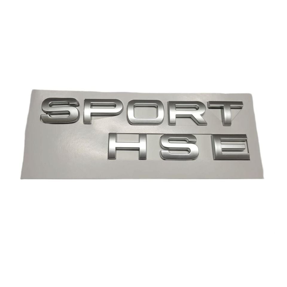Bagaj Yazısı - Chrome (Sport Hse)-Lr020467 R..-Dah500120Mbj-Dam500500Mbj-Range Rover Sport