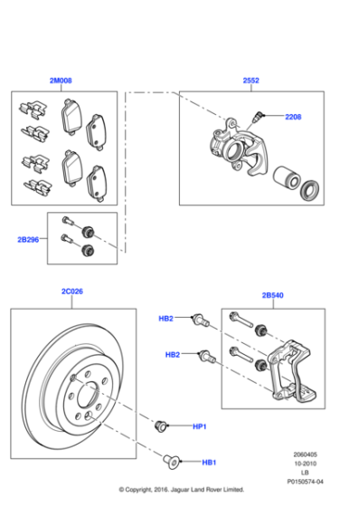 Fren Diski Arka ( Adet )-Lr001018-/Freelander 2