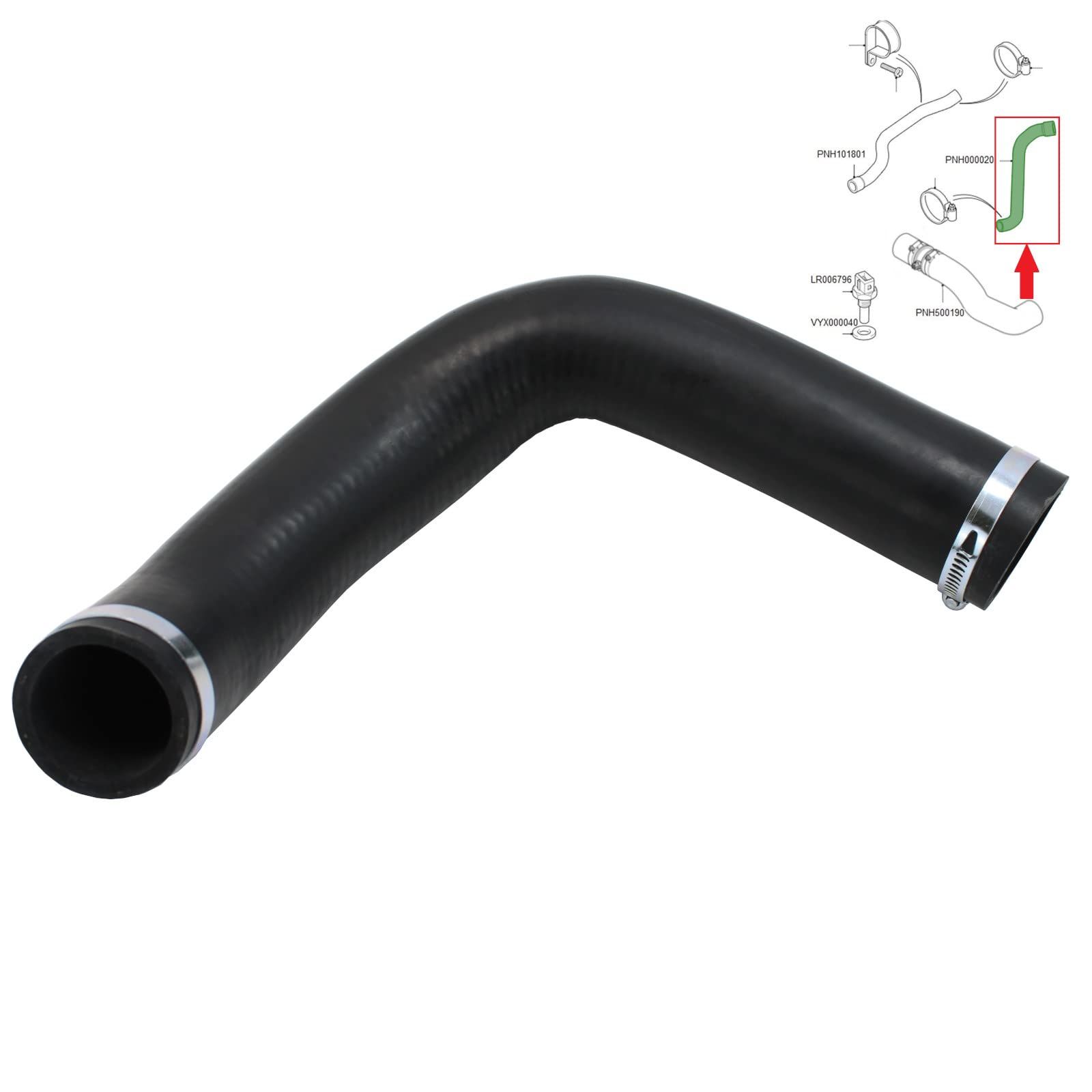 İntercool Hortumu-Pnh000020 Y-Td4/Freelander 1