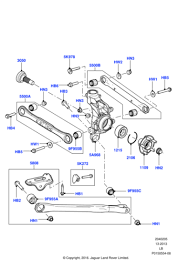 Denge Kolu Arka ( R-L )-Lr032308 B.-Lr002575-Lr029576-/Freelander 2