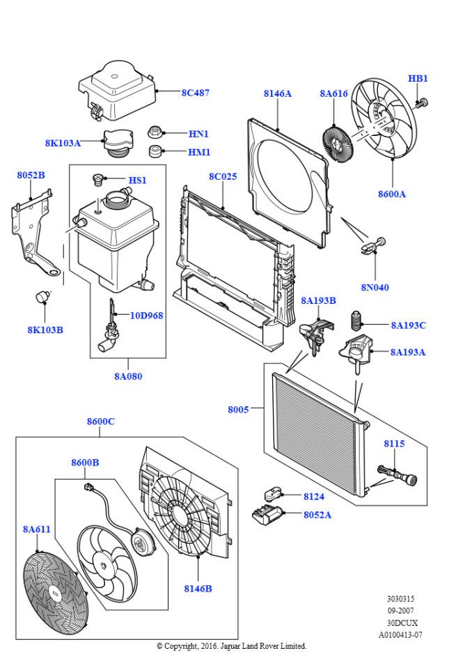 Radyatör Tutucu Braketi Alt-Pcu000070-/Range Rover New 2