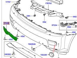 Tampon Alt Plastiği Ön Sol-Lr015130 R-/Range Rover Sport