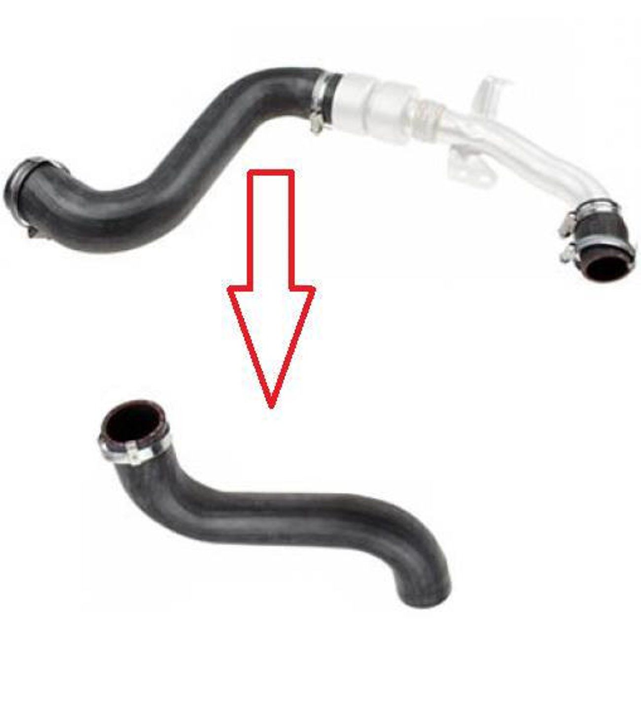İntercool Hortumu Alt Sağ ( Büyük )-Pnh500460 R-3.6/Range Rover New 2-Range Rover Sport