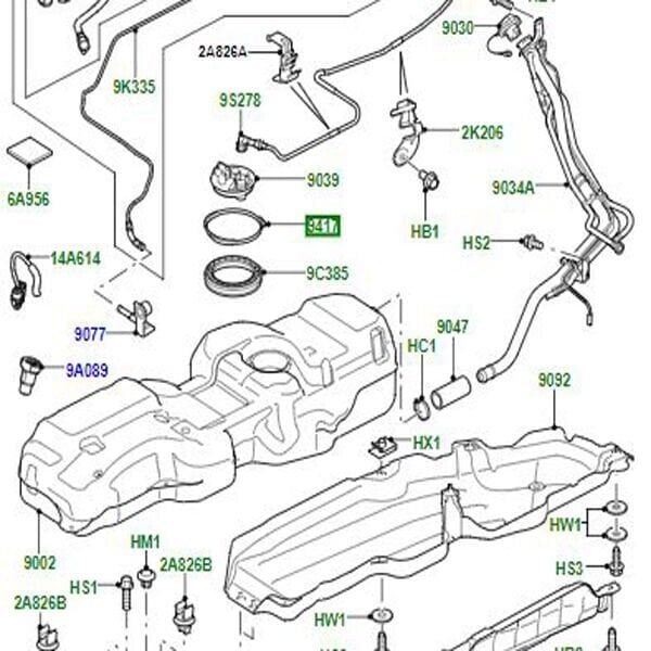 Şamandıra ( Oringi )-Lr000966 A.-Lr117476-2.7/Range Rover Sport