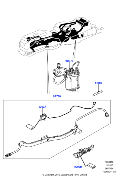 Yakıt Şamandırası Komple ( Ön )-Lr042710-Lr015376-3.0/Range Rover Sport