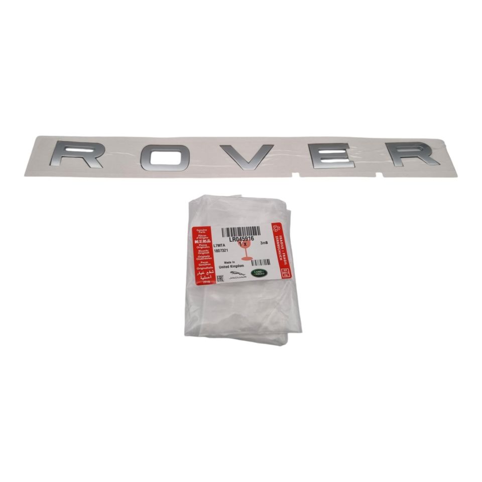 Kaput Yazısı ( Rover ) Gümüş-Lr045916-/Range Rover Sport