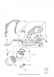 Yağ Pompası Komple Ön Kapak-Ljr000220 A-Err5411-Err6816-Ljr105040-Err6438-4.0 - 4.6 - V8/Range Rover New