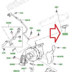 Turbo Contası ( R-L )-Lr084664 E.-Lr013236-C2D51255 (Jaguar)-Jde10827 (Jaguar)-/Range Rover Sport