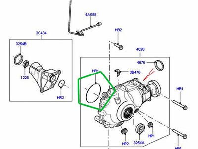 Difransiyel Keçesi Ön-RYX000010-Range Rover New 2