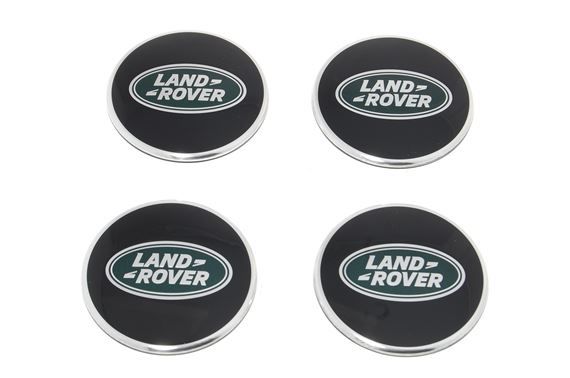 Jant Göbeği Siyah (Land Rover) Yazılı (Set*4)-Lr094547-/Range Rover New 2