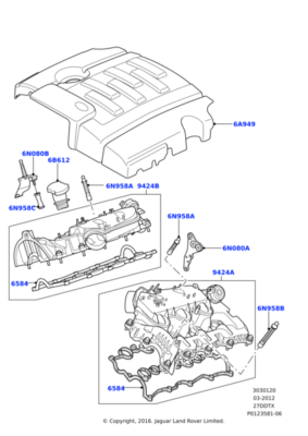 Motor Ön Muhafaza Bağlantı Pimi-Lr016839-/Range Rover New