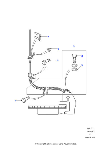 Fren Hortumu Ön Sol-Anr3259 B-/Range Rover New