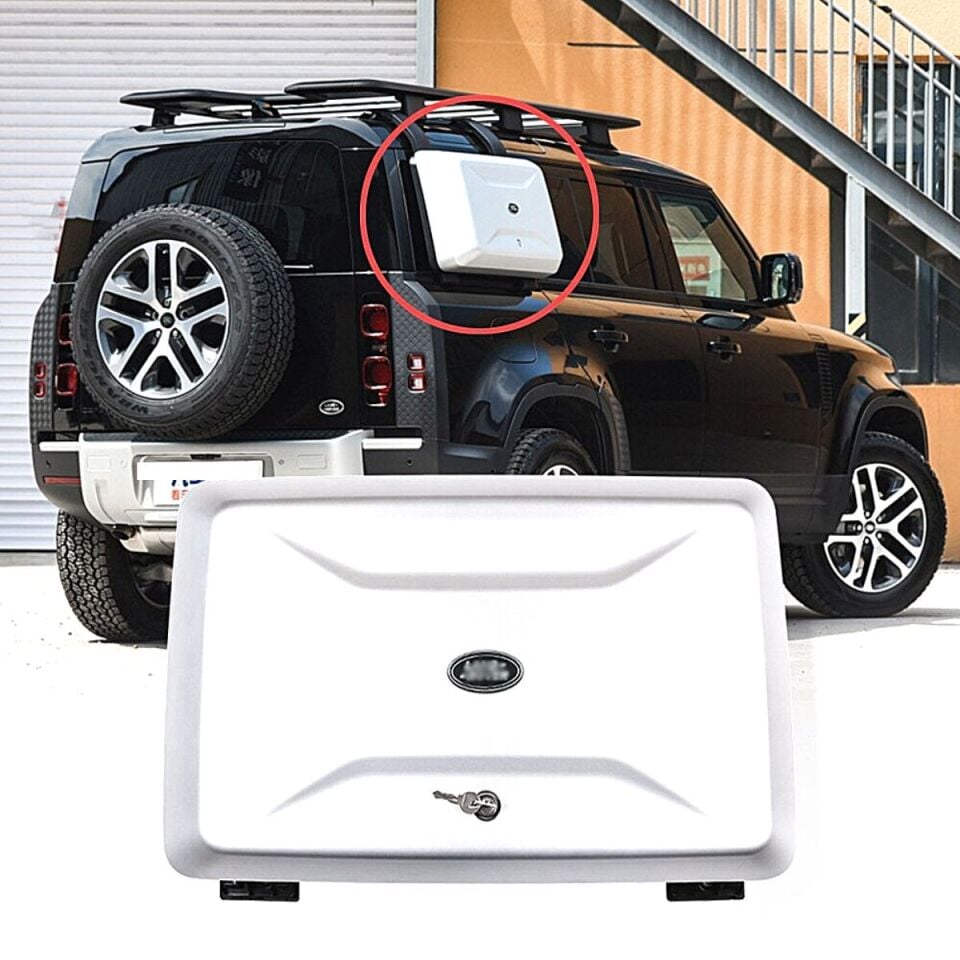 Yan Eşya Taşıma Kutusu ( Beyaz )-Vplep0437 B-/New Defender