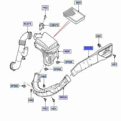 Hava Filtre Hortumu ( Turbo )-Lr022058-Lr000925-/Freelander 2