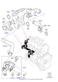 Termostat Hortumu-Lr114275-Lr072048-J9C1416 (Jaguar)-J9C13884 (Jaguar)-2.0 Dizel/Range Rover Sport