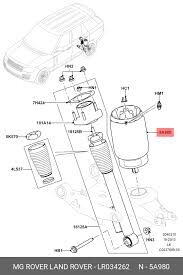 Süspansiyon Körüğü Arka ( R-L )-Lr034262 P-/Range Rover Sport-Range Rover New
