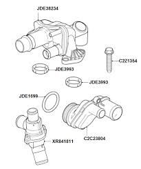 Termostat Komple-Xr841811-/Jaguar