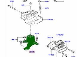 Motor Kulak Takozu (Alt)-Lr024730 B-J9C5816 (Jaguar)-Range Rover Evoque-Freelander 2