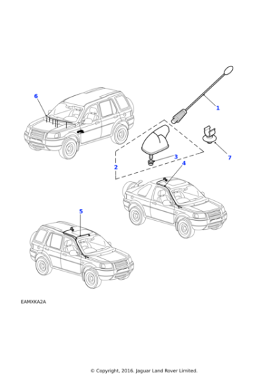 Anten Altlığı-Xuc000030-/Freelander 1