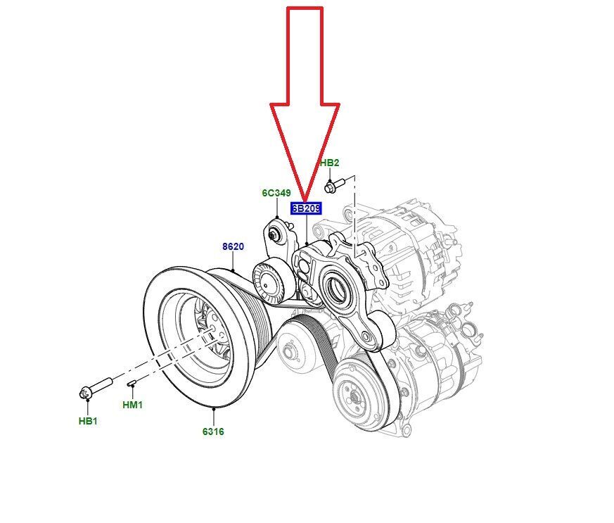 Gergi Bilyası-Lr173137-Lr128565-T4A39557 (Jaguar)-T4A48046 (Jaguar)-3.0 Dizel/Range Rover New
