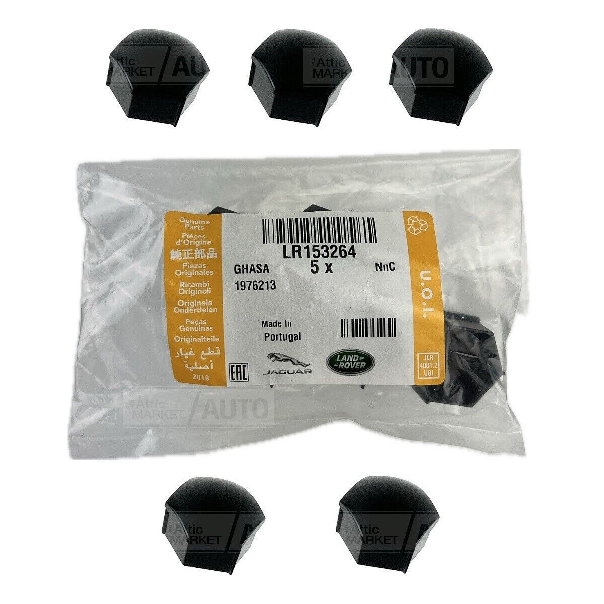 Bijon Somunu Kapağı ( Siyah )-Lr153264-/Range Rover New