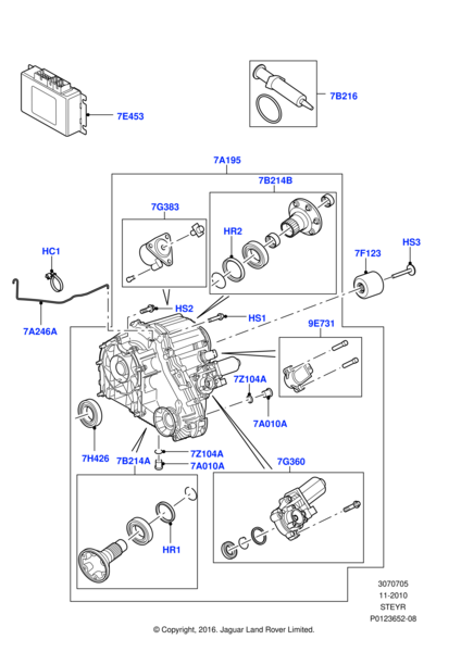 Arazi Şanzıman Modülü-Nnw512070 L-Nnw508480-Nnw506850-Nnw502932-Nnw502436-Nnw505090-2.7/Range Rover Sport-Discovery 3
