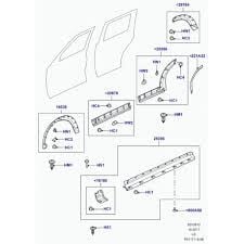 Çamurluk Kaplaması Arka Sol-Dfk000055Pcl R-/Discovery 3-4