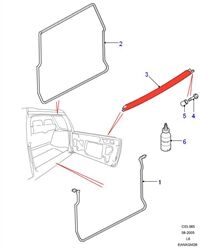 Arka Bagaj Çıtası-Cke101140-Asr2652-/Freelander 1