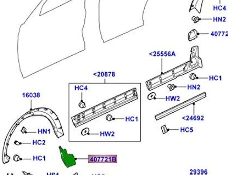 Çamurluk Uç Bakaliti Ön Sol-Lr010636-/Discovery 4
