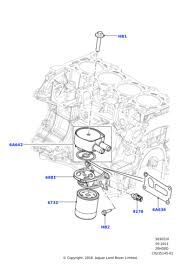 Conta Yağ Filtre Adaptör-Lr025007 T -C2S24162 (Jaguar)-/Range Rover Sport