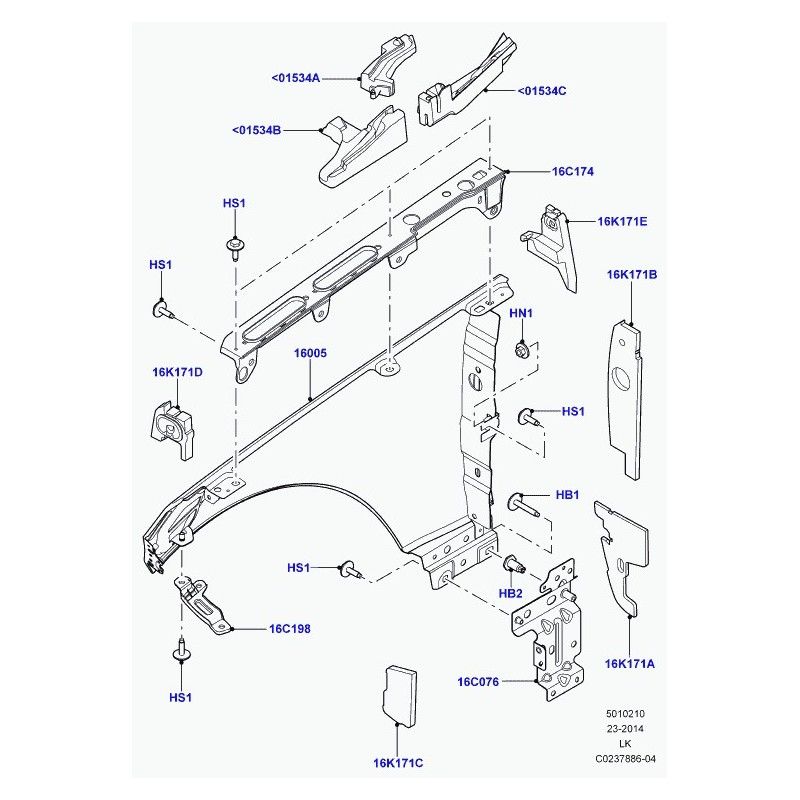 Sol Çamurluk ( Category B )-Lr061809 R-Lr061809-/Range Rover New