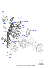 Gergi Ve Bilyası Komple-Lr034128 D-Lr028880-C2P23966 (Jaguar)-2.0 Benzinli/Range Rover Evoque