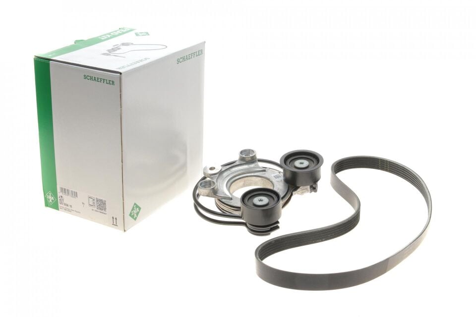 Vantilatör Gergi Bilyası Komple Set+Kayış-LR134372 İ-LR161768-LR115492-J9C25000 (JAGUAR)-J9C20581-T4A45207 (JAGUAR)-Range Rover Evoque