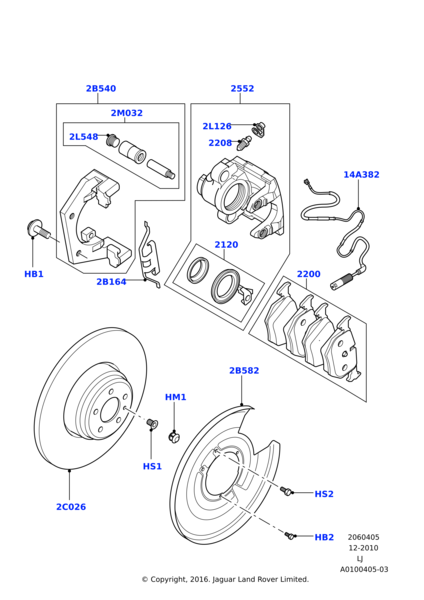 Kaliper Tamir Takımı Arka-Smn000070 B-/Range Rover New 2