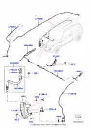 Cam Su Fıskiye Deposu Boğazı-Lr084365-Lr025825-Lr079194-J9C1790 (Jaguar)-/Range Rover Evoque