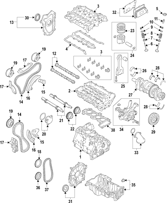 Subap Emme ( Adet )-Lr124745-Lr091764-Jde39666 (Jaguar)-Jde38521 (Jaguar)-Range Rover Sport