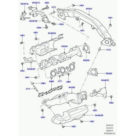 Manifold Braketi Sol-Lr029737-Jde11916 (Jaguar)-/Range Rover Sport
