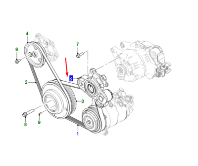 Gergi Komple-Lr155151 E-Lr139647-Lr170967-T2H52304 (Jaguar)-2.0 Dizel/Range Rover Range Rover Velar
