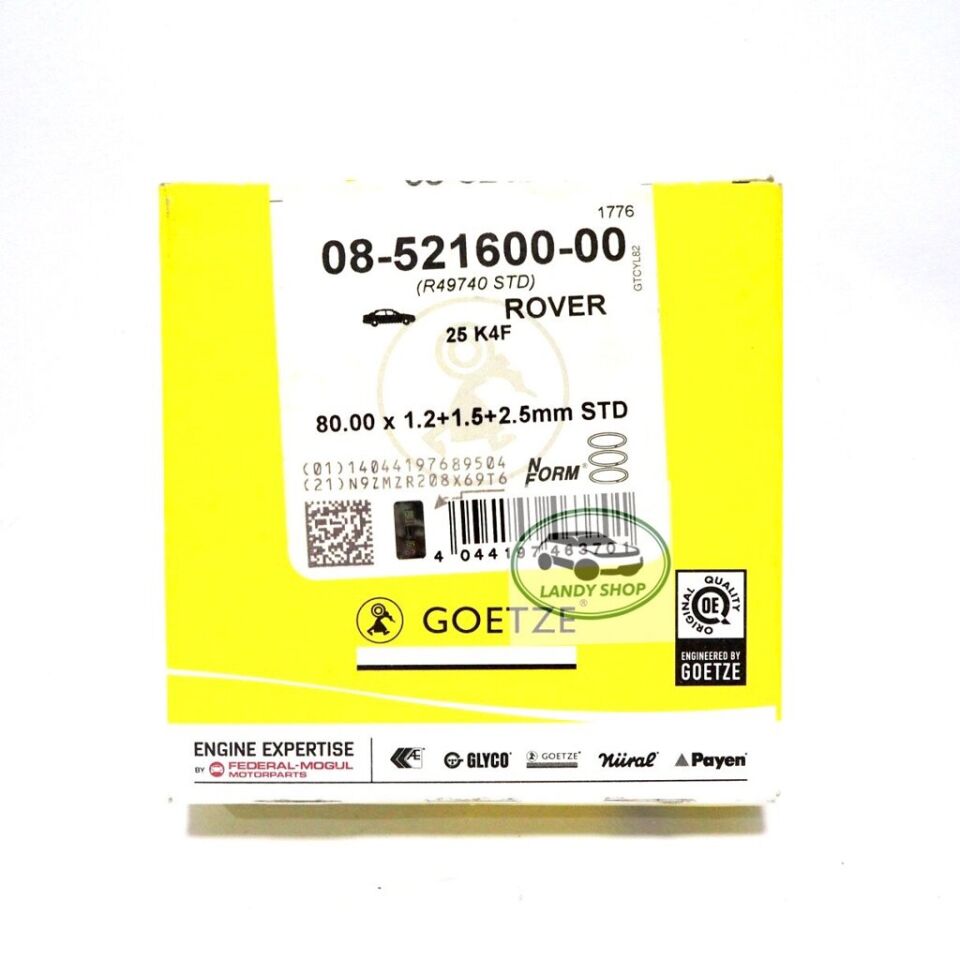 Segman Takım Std-Lfp101370 G-V6/Freelander 1