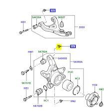 Arka Salıncak Üst Arka Somun-Ryh501060 E-Ryh500130-/Range Rover Sport-Discovery 4