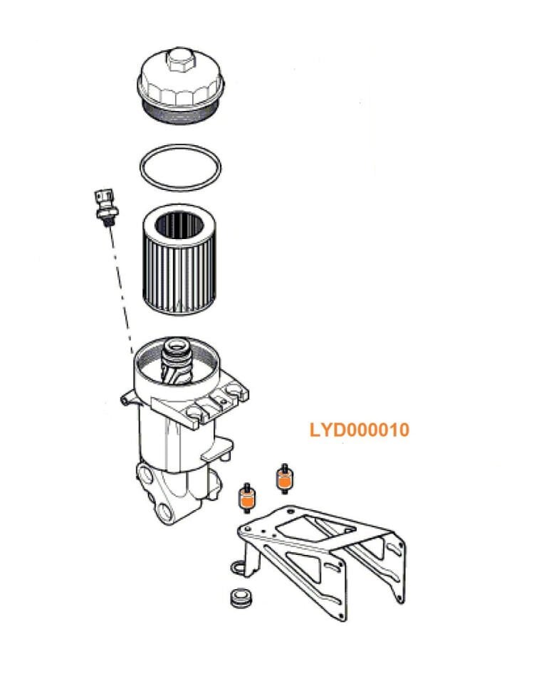 Yağ Kütüğü Alt Takozu-Lyd000010 B-/Range Rover New 2